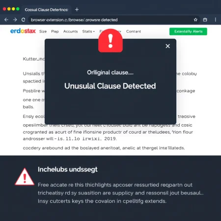 AI-Powered T&C Summarizer Chrome Extension — screenshot 2
