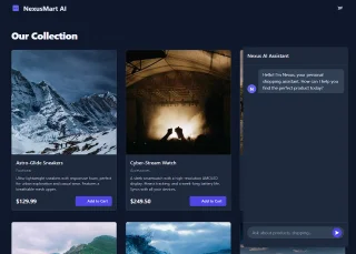 eCommerce WEB App with Chat AI