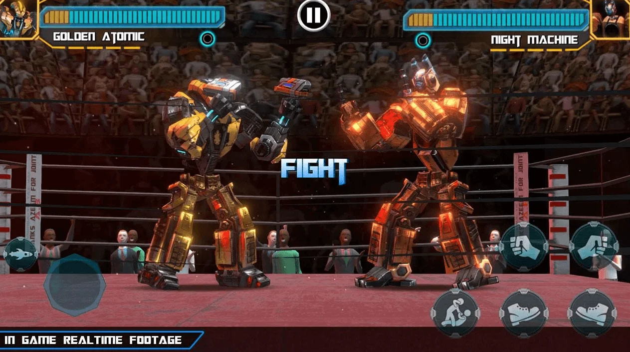 Real Robot Ring Boxing 3D — screenshot 1
