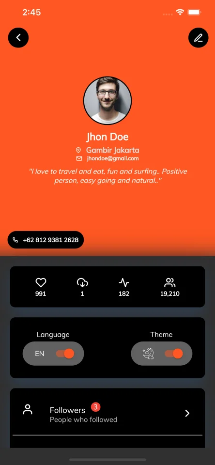 Hobbies - Social Full Flutter v.2.10 App with Chat | Web Admin Panel | GetX | Hive — screenshot 5