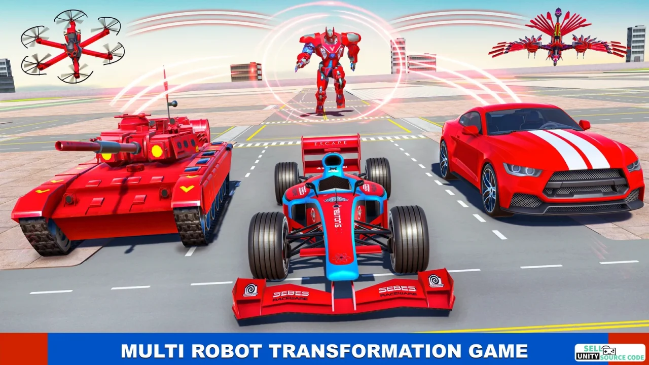 Mech Robot Games - Multi Robot — screenshot 8