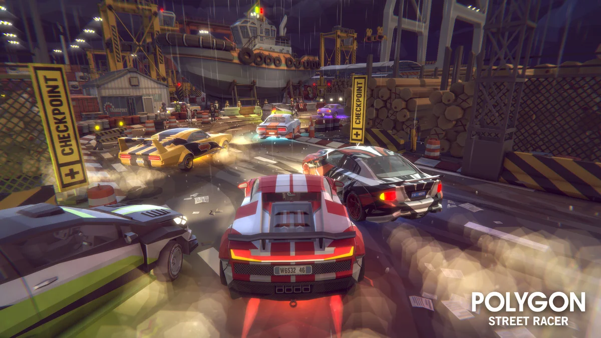 POLYGON - Street Racer - Low Poly 3D Art by Synty — screenshot 5
