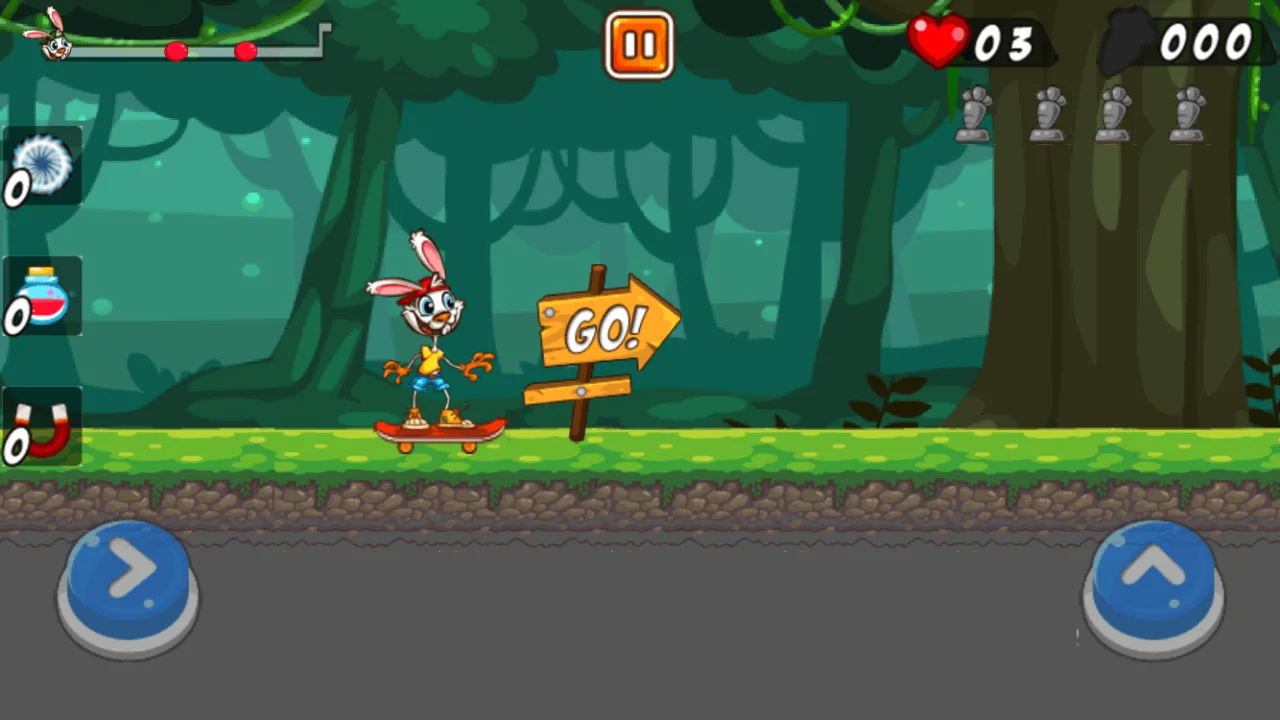 Rabbit Skater — screenshot 3