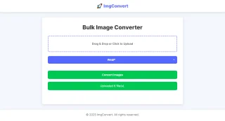 All-in-One Image Converter Convert JPG, PNG, WEBP, GIF & More