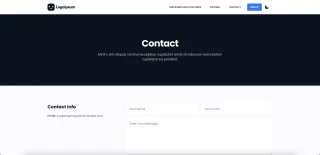 SaaS Website Template