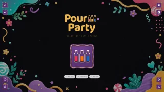 Pour Party | HTML5 Color Sort Game