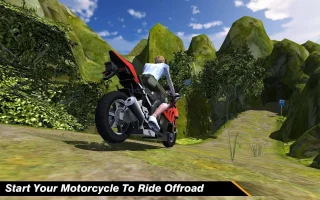 Offroad Mountain Hill Bike Stunt Game