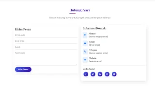 Profile Landing PAGE
