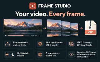 Frame Studio - PHP Laravel Video Frame Extractor with Docker