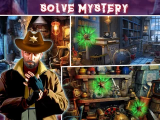 The Secret House Mystery + Hidden Object Game