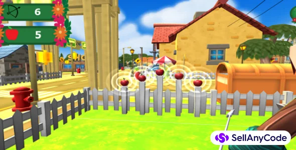 Archery Apple Shooter 3D: Slingshot Knockdown Shooting 64 Bit