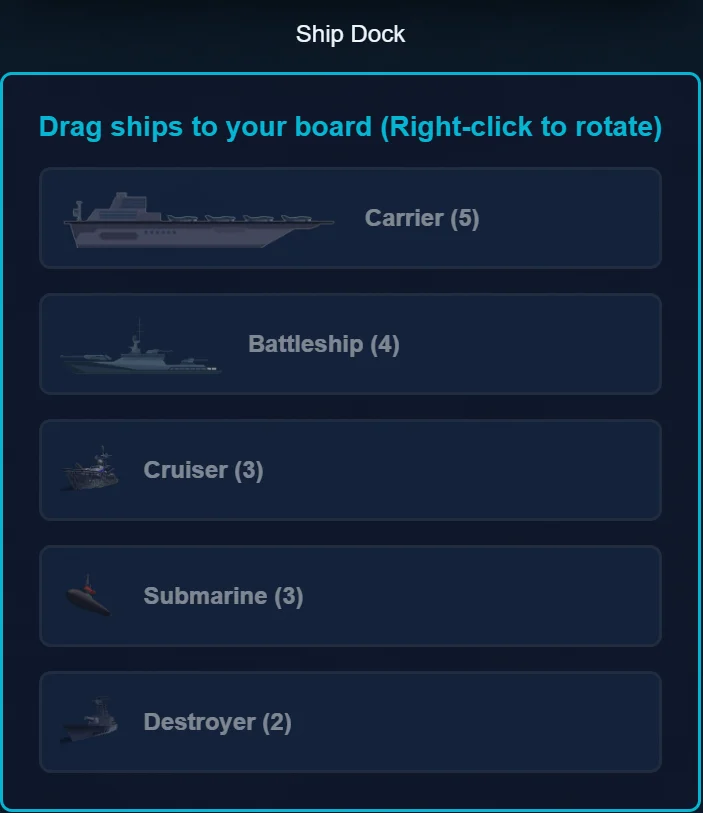 Battleship Game — screenshot 4