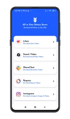 All in One Status Saver - FB, Insta, WA Story Saver & MxTakaTak, Moj, Josh and More Video Saver