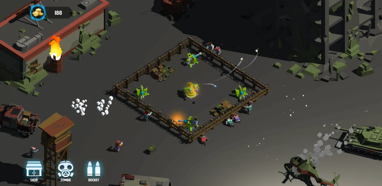 Idle Zombie Defense — screenshot 3