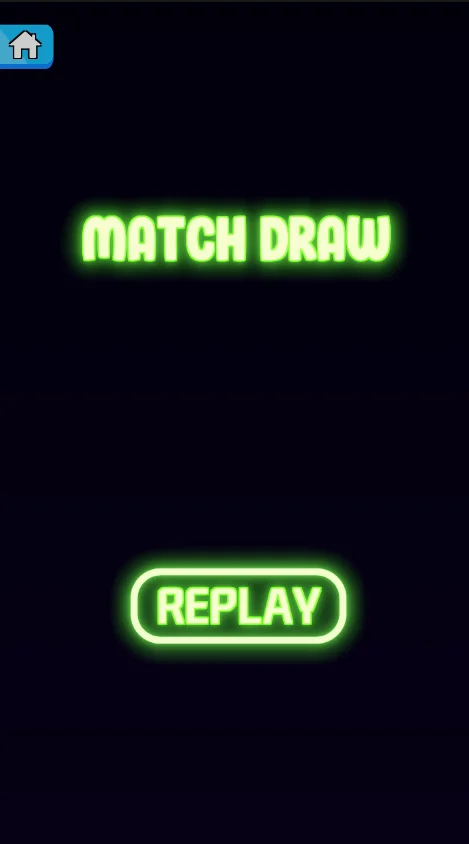 Tic Tac Toe 2D Glow Game Unity Source Code — screenshot 7