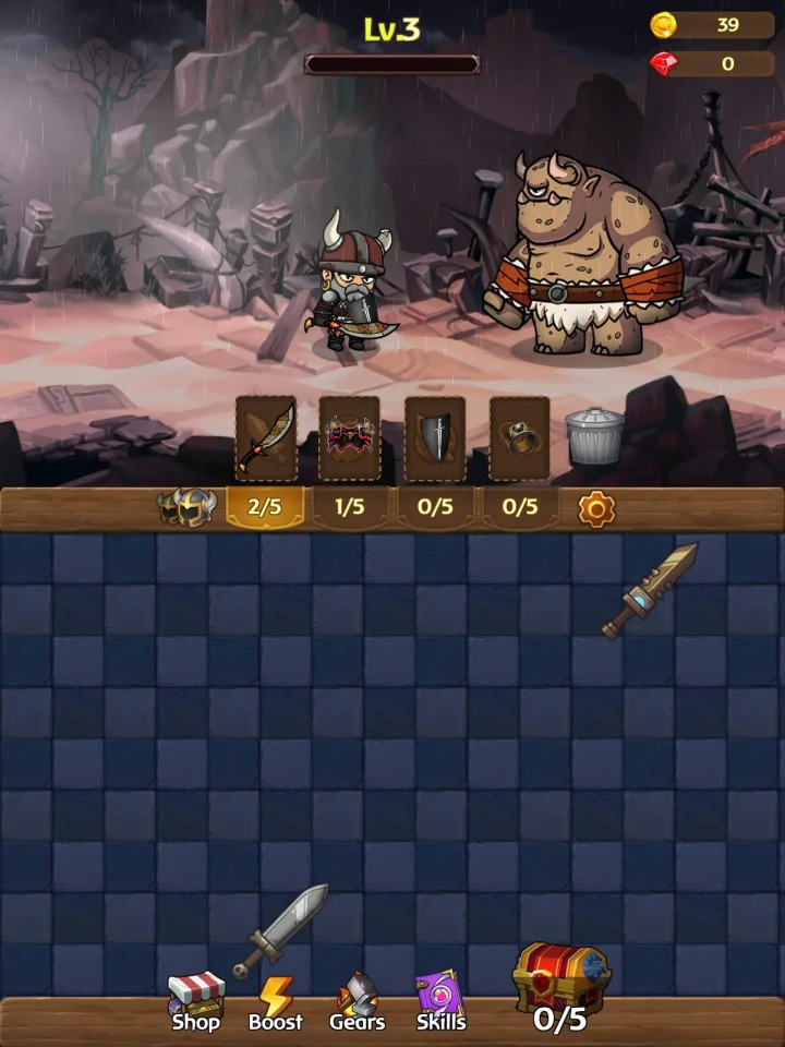 Merge Dungeon Merge Idle RPG Template for Unity Game, Merge Game — screenshot 5