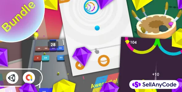 Casual Bundle Games 2 - 7 Games (Unity Complete+AdMob+Android+iOS)