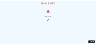 Kids Game with Voice Recognition