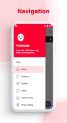 YOGAweb v2 - Android WebView Template