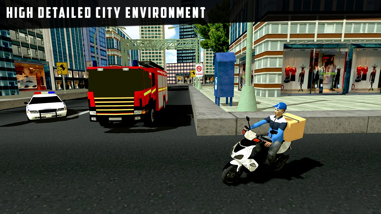 Delivery Riding Simulator — screenshot 1