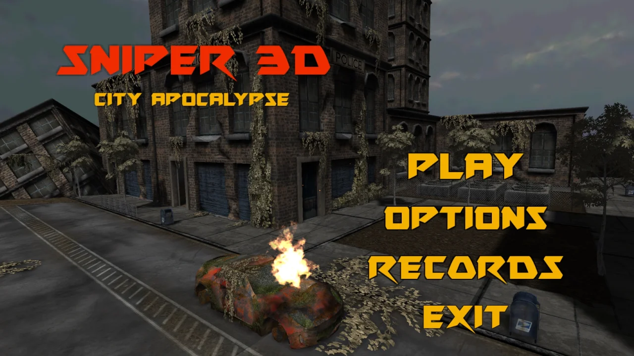 Sniper 3D: City Apocalypse (Unity3D Game + AdMob Ads) — screenshot 5