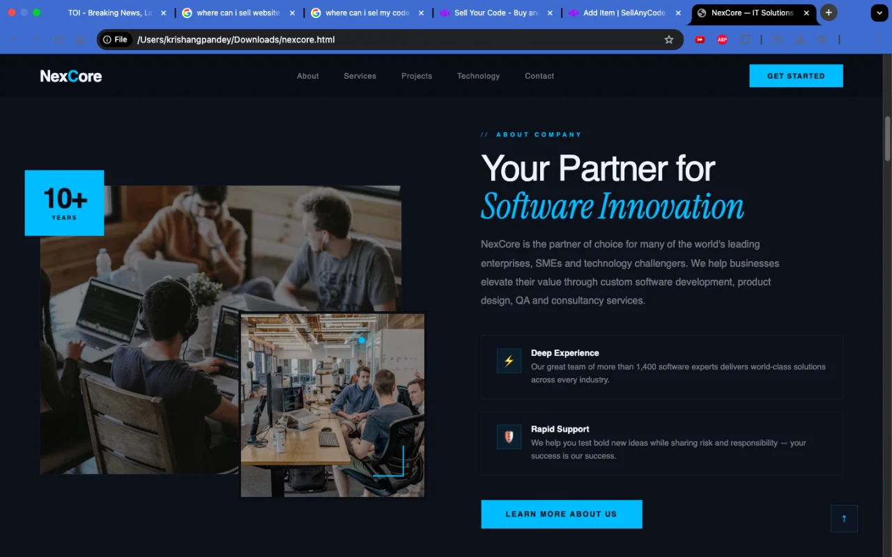 Nex Core — screenshot 1