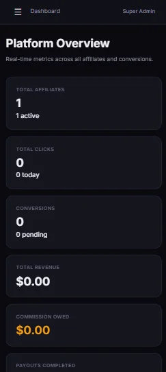 AffiliateTracker Pro Self-Hosted Referral System — screenshot 9