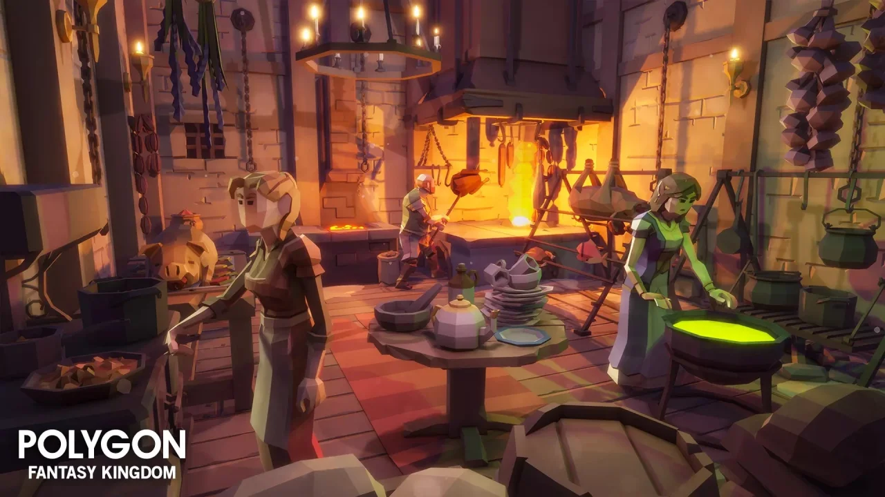 POLYGON Fantasy Kingdom - Low Poly 3D Art by Synty — screenshot 9