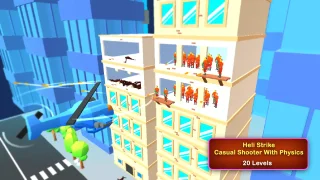 Heli Strike 3D - HyperCasual Template