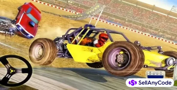 Buggy Car Crash Derby Stunts: Demolition Derby Xtreme Buggy Racing