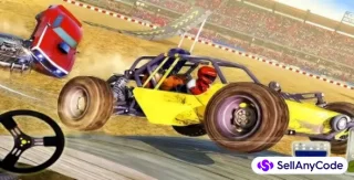 Buggy Car Crash Derby Stunts: Demolition Derby Xtreme Buggy Racing