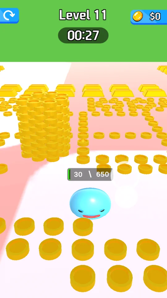 Super Slime Black Hole Game Unity Source Code — screenshot 5