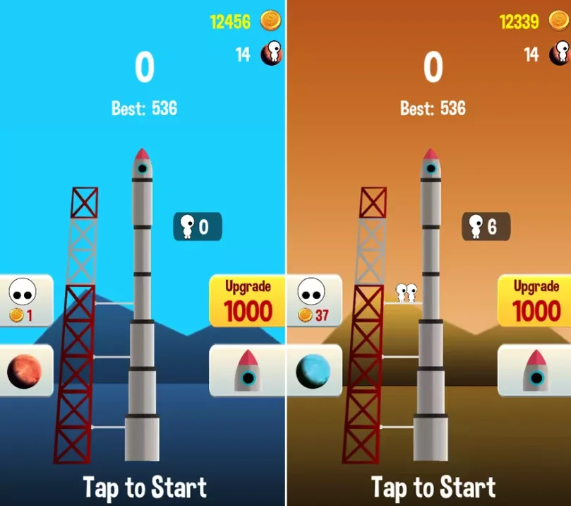 Space Frontier Complete Game Template — screenshot 1