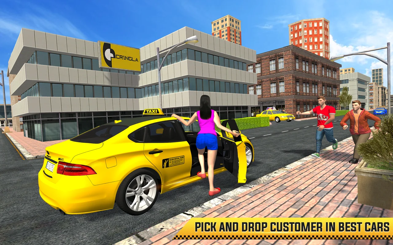 Crazy Passenger Taxi Driver – American Yellow Cabs — screenshot 2