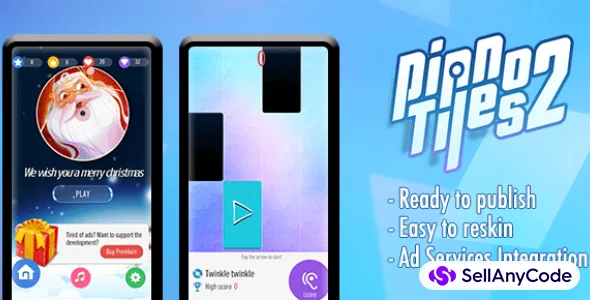 Piano Tiles 2 Template