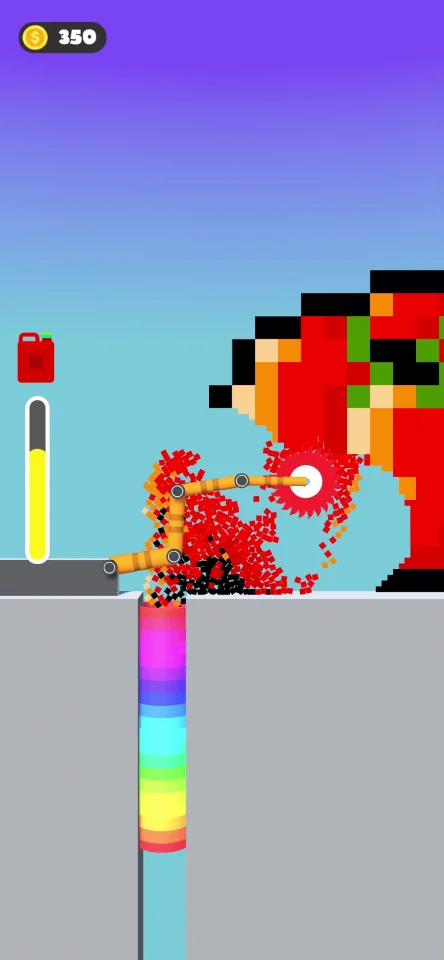 Voxel Crusher – Hypercasual Trendy Mobile Game — screenshot 1