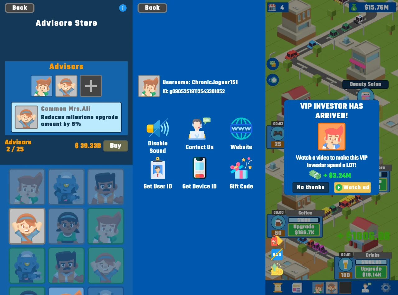 Idle Business Manager — screenshot 4