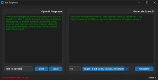 AI Smart Talker: CustomTkinter Voice Desktop App with OpenAI & ElevenLabs TTS