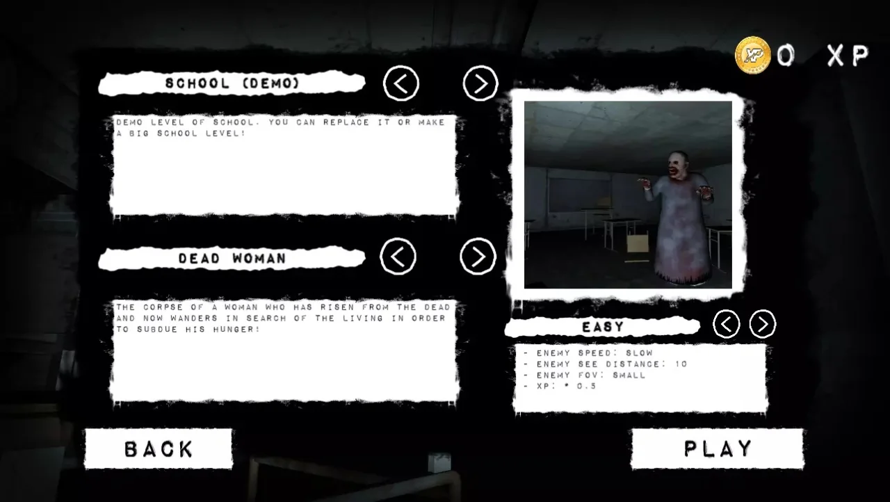 Eyes of Horror - Mobile Game Template — screenshot 1