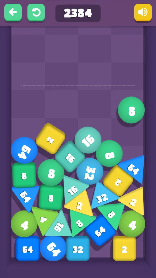 Cube 2048: 3D Merge Game — screenshot 4