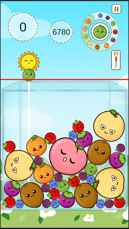 Fruit Merge Puzzle — screenshot 1