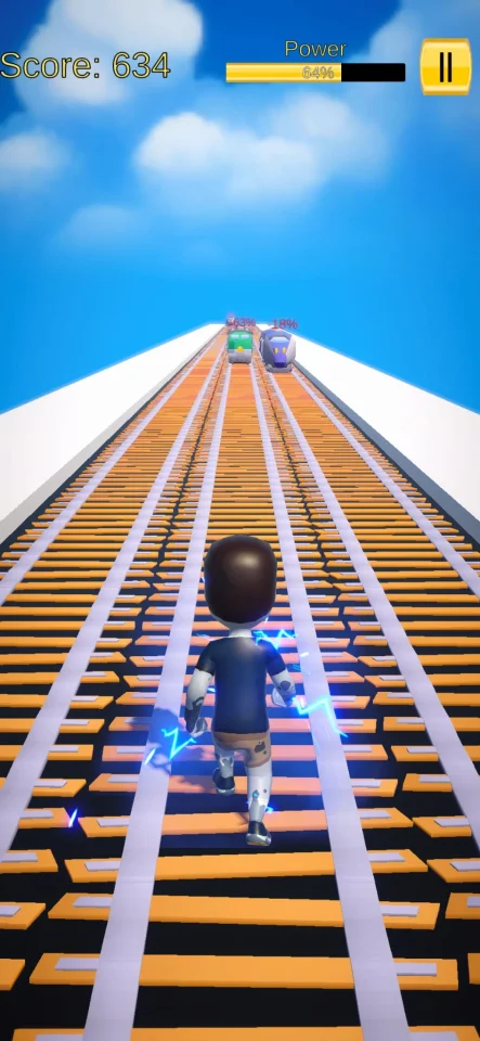 3D Unity6 Endless Runner Template (Ready to Upload) — screenshot 1