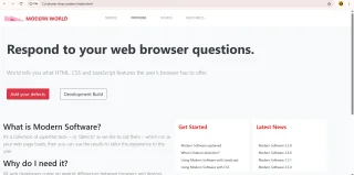 Webpage - Desktop and Mobile View