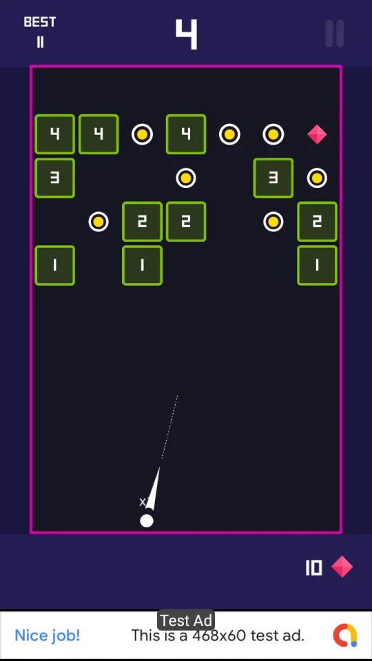 Ballz Puzzle - Unity Game Template + AdMob + Unity Ads — screenshot 2