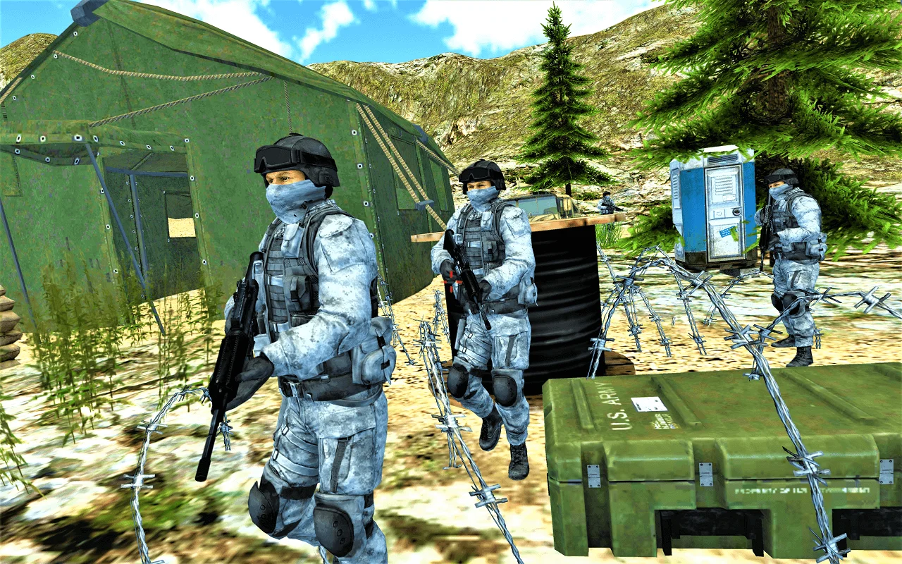 Commando FPS Shooting Game 64 Bit Source Code — screenshot 3