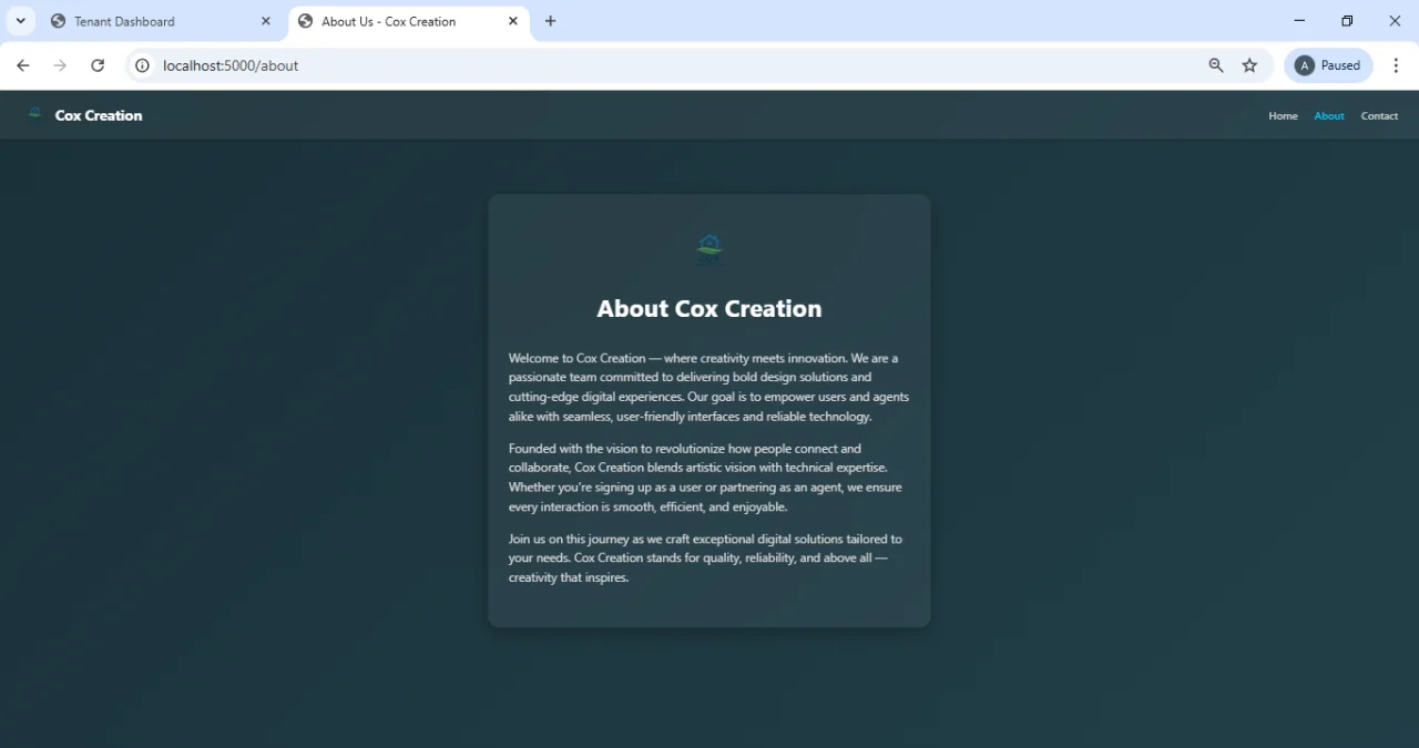 Full Stack Property Platform — screenshot 2