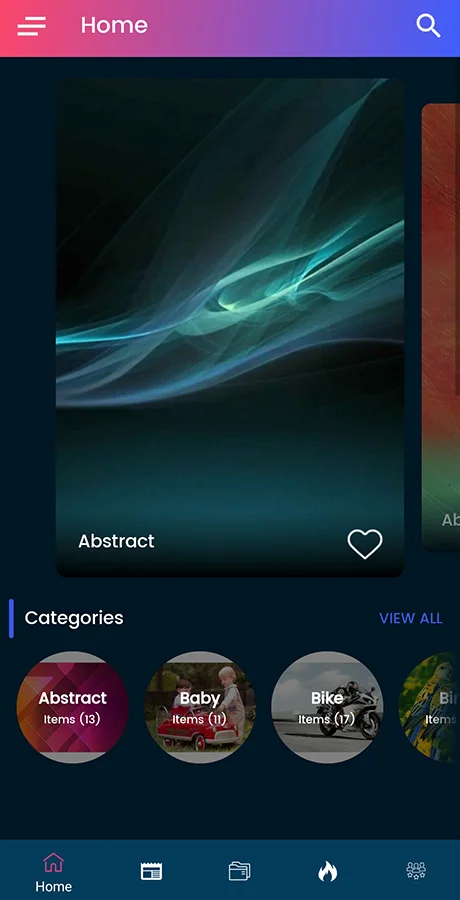 Android Wallpapers App (HD, Full HD, 4K, Ultra HD Wallpapers) — screenshot 2
