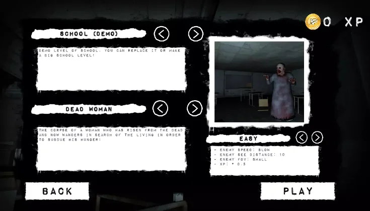 Eyes of Horror - Mobile Game Template — screenshot 1