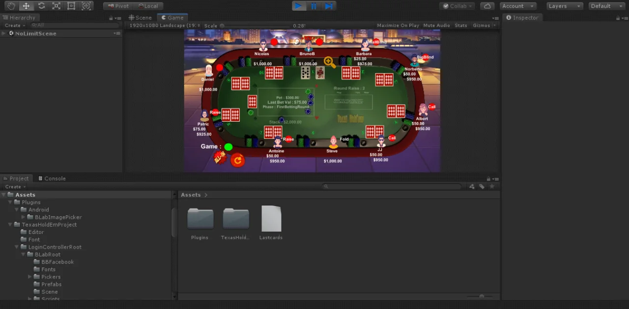 Texas Hold'em (Offline) Template — screenshot 1