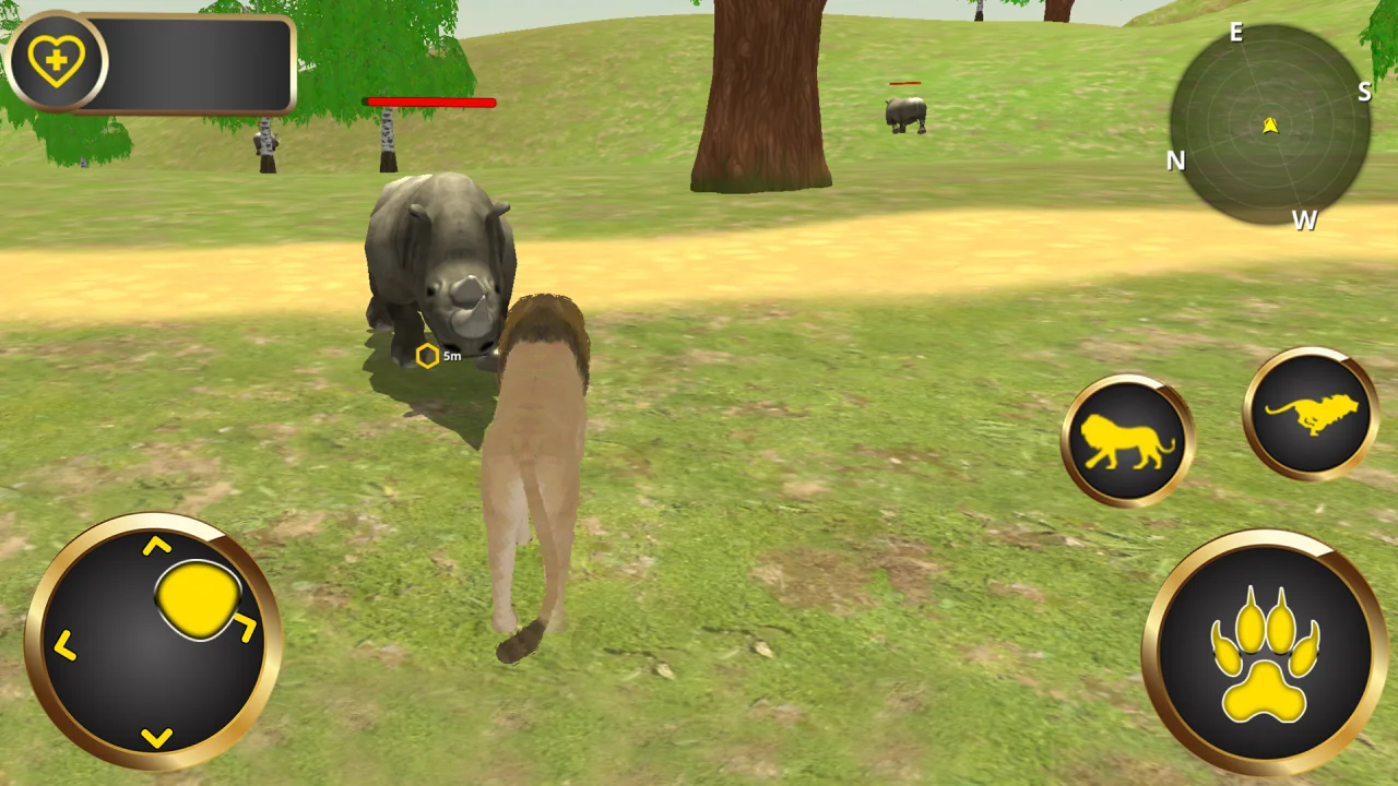 Lion Family Game Full Project — screenshot 3